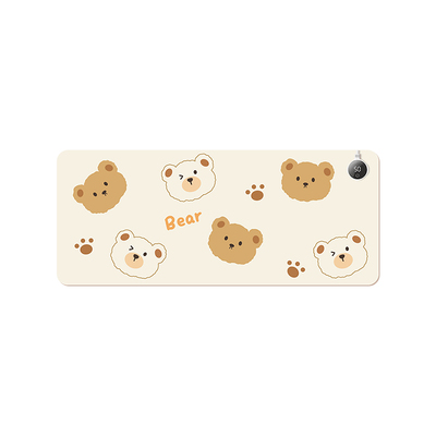 加热鼠标垫超大办公室发热暖手