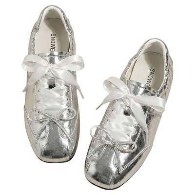 赵露思同款~miu系绝美芭蕾德训鞋