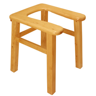 实木坐便器老人U型坐便椅子孕妇残疾人移动马桶厕所马桶坐便凳u型