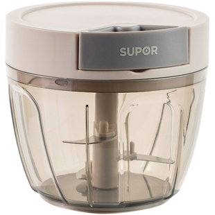 苏泊尔蒜泥神器手动拉蒜器蒜蓉搅碎机大蒜捣蒜器打蒜器小型粉碎机