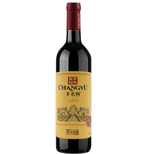 张裕红酒 赤霞珠干红葡萄酒金标彩龙750ml单瓶 多省包邮