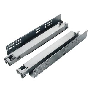 佐耐抽屉重型反弹缓冲托底导轨橱柜承重轨道抽底滑道拖底装滑轨