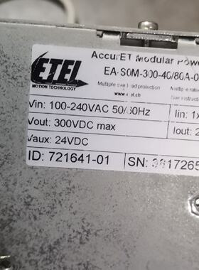 【询价】ETEL EA-SOM-300-40/80A-0000-00适用