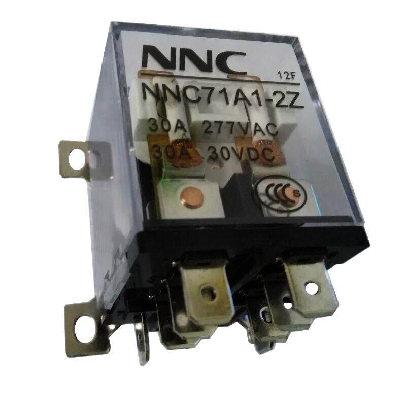 JQX-30F直流30A12F中间继电器大电流功率交流220VDC12V24v8脚110V
