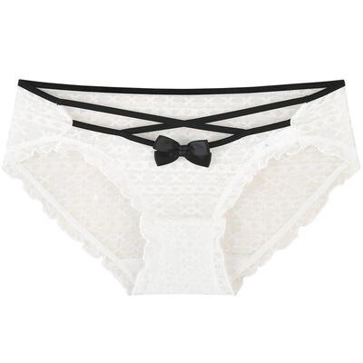 mybody性感镂空轻薄透气三角内裤