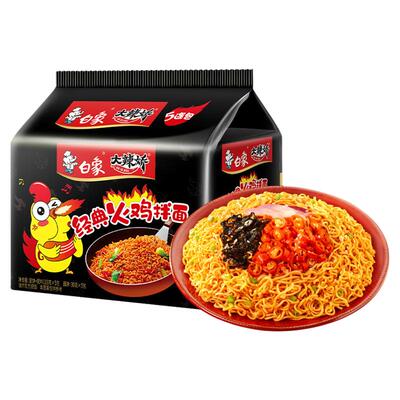 白象火鸡面方便面大辣娇拌面