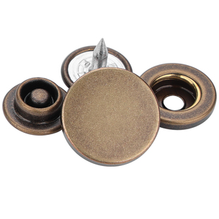 金属四合扣免缝子母扣摁扣隐形男女风衣扣子小按扣暗扣羽绒服纽扣