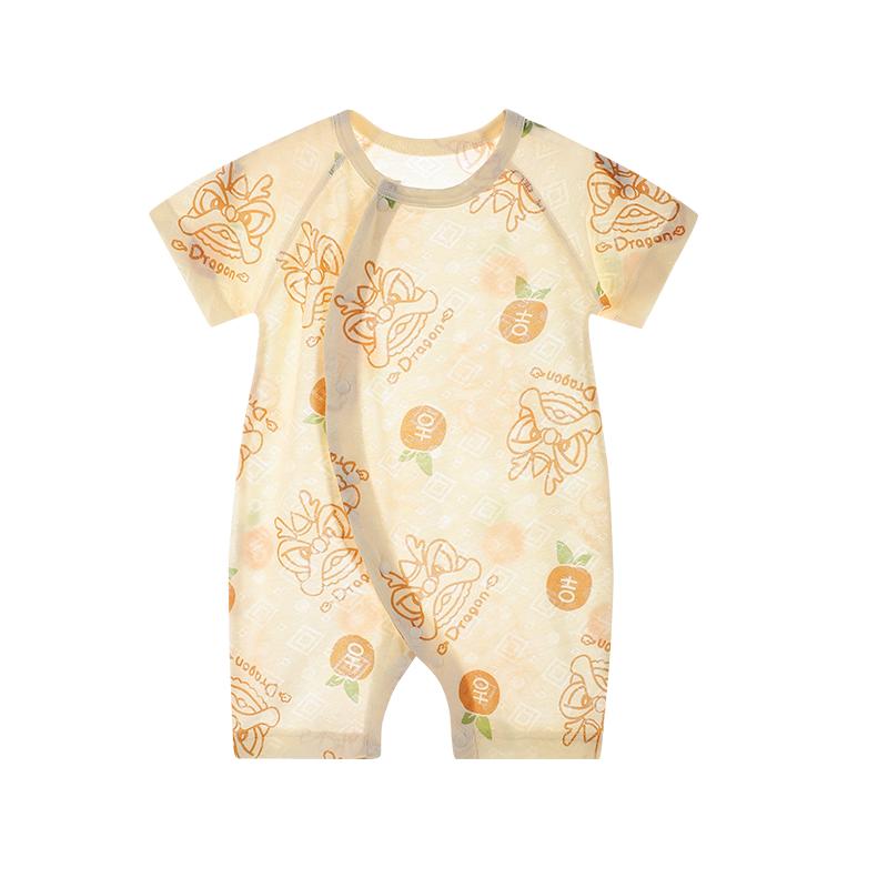 婴儿衣服夏装哈衣连体睡衣
