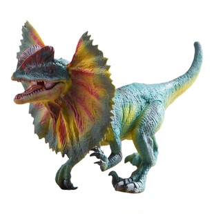 大号实心恐龙模型仿真双冠龙双脊龙暴龙侏罗纪公园硬胶玩具男包邮