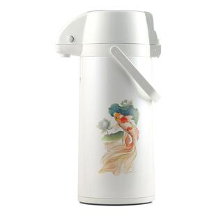 乐狮气压式热水瓶大容量按压式保温瓶热水壶暖壶家用开水瓶保温壶