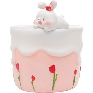 多肉花盆小号可爱卡通小动物个性创意造型精致多肉植物专用小花盆