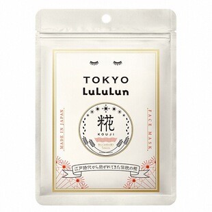 LuLuLun东京限定酒粕酒糟面膜补水保湿锁水滋润日本面膜7片