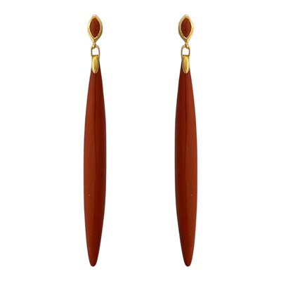 ABOAB轻奢原创925银厚镀金红石