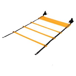 足球篮球田径训练软梯跳格梯敏捷梯绳梯 步伐训练梯 送标志桶