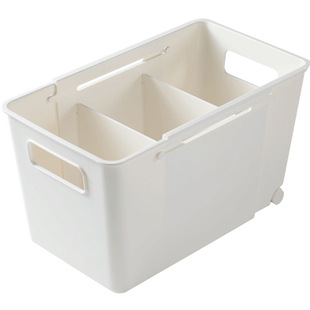 厨房橱柜内分层置物架柜子可抽拉式隔板收纳筐深柜改造神器伸缩盒