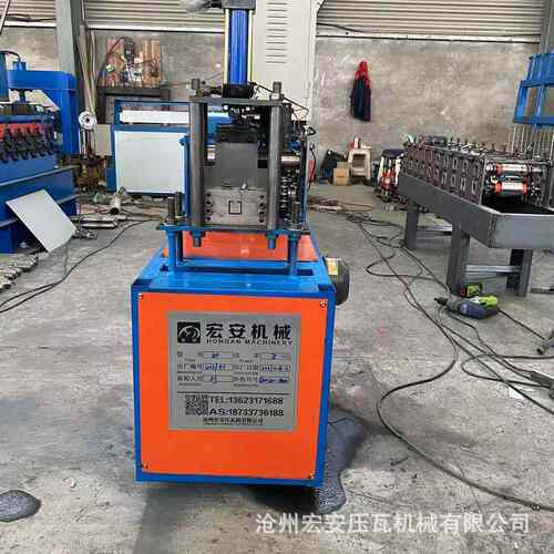 支持现货50型方通U型槽机 不锈钢百叶帘方通机卷闸门成型设备