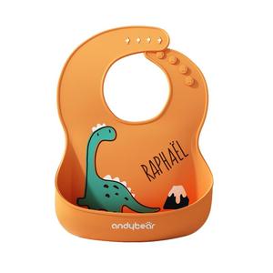 宝宝吃饭防水硅胶超软食防脏口水兜