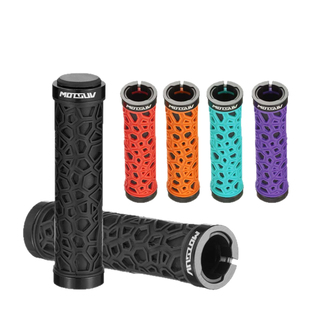 自行车锁死把套山地车TPR软胶镂空把手套死飞骑行装备单车防滑把