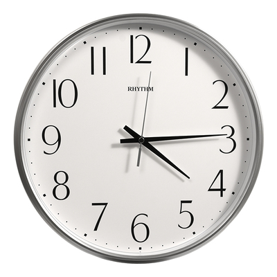 RHYTHM静音客厅挂钟2025年新款