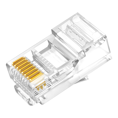 浙飞8P8C纯铜水晶头三叉芯片