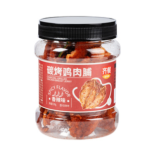 暴肌独角兽碳烤鸡肉脯