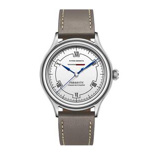 法拉苏蒂定制手动机芯男表防水男士复古80小时超强动力存储机械表