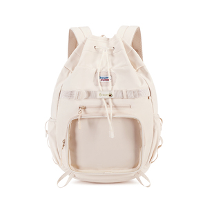 meowbunny原创自制 双肩包大食量痛包书包女大学生大容量速口背包