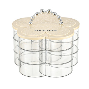 分格干果盘新款2025客厅家用茶几高颜值坚果盘糖果盒零食摆放盘