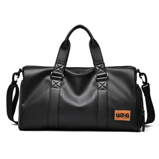彬澳袋鼠干湿分离手提旅行包男士时尚运动健身包单肩斜挎包女潮包