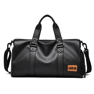 男女通用潮流防泼水PU皮旅行包