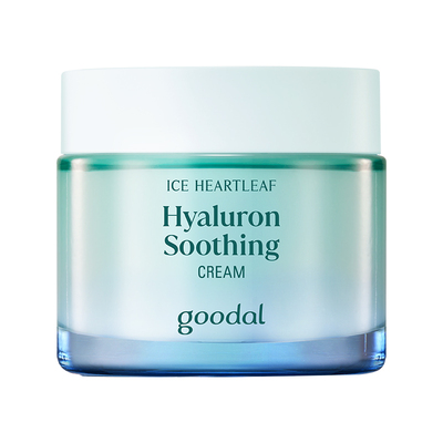 韩国goodal果达儿冰蓝鱼腥草透明质酸舒缓面霜敏感肌补水保湿镇静