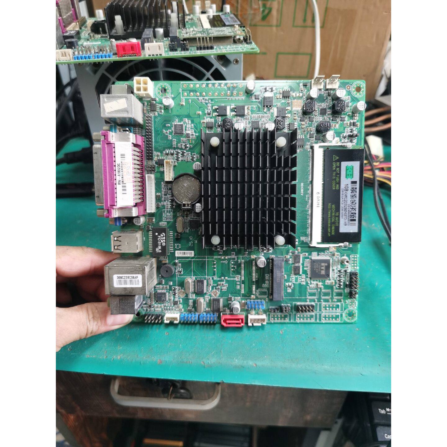 议价-RW-A1802DC工控主板J1800处理器百兆网卡,无挡片