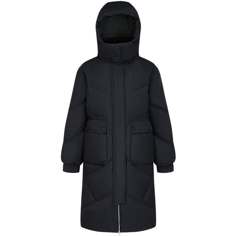 中长款羽绒服波司登可脱卸帽