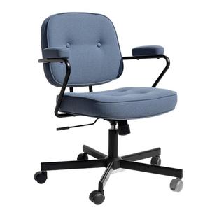 雪尼尔阿勒夫耶椅子靠背椅办公室久坐转椅座椅家用书房卧室电脑椅