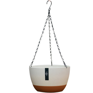 吊篮花盆悬挂式吊兰盆加厚垂吊植物挂墙栏杆挂钩多肉绿萝坠吊花盆