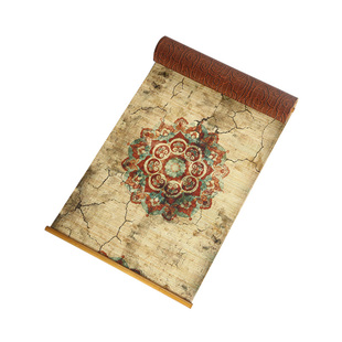 敦煌竹丝茶席新中式手工精编中国风禅意茶席子便携式茶垫茶帘茶道