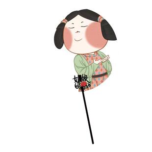 西安历史文创旅游纪念品陕西博物馆华清池媚娘扇子唐代仕女日用扇