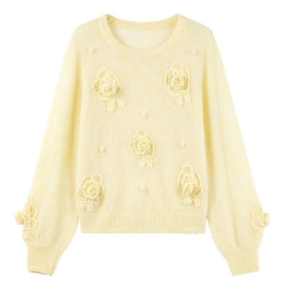 MISSCOCOON可可尼羊驼毛针织衫