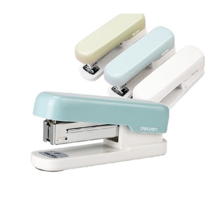 得力订书机订书器大号钉书机大容量省力多功能装订办公用用品文具