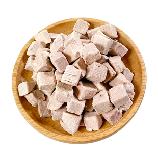 纯鲜肉冻干鸭肉粒鸡肉粒大包400g猫咪冻干零食布偶蓝猫咪狗狗通用