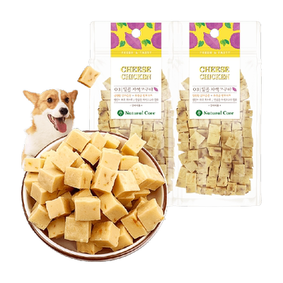 天然核心狗零食低盐奶酪保护肠胃