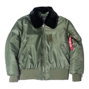 2025秋冬季日系B15加厚工装飞行员夹克潮牌复古情侣大码棉服上衣