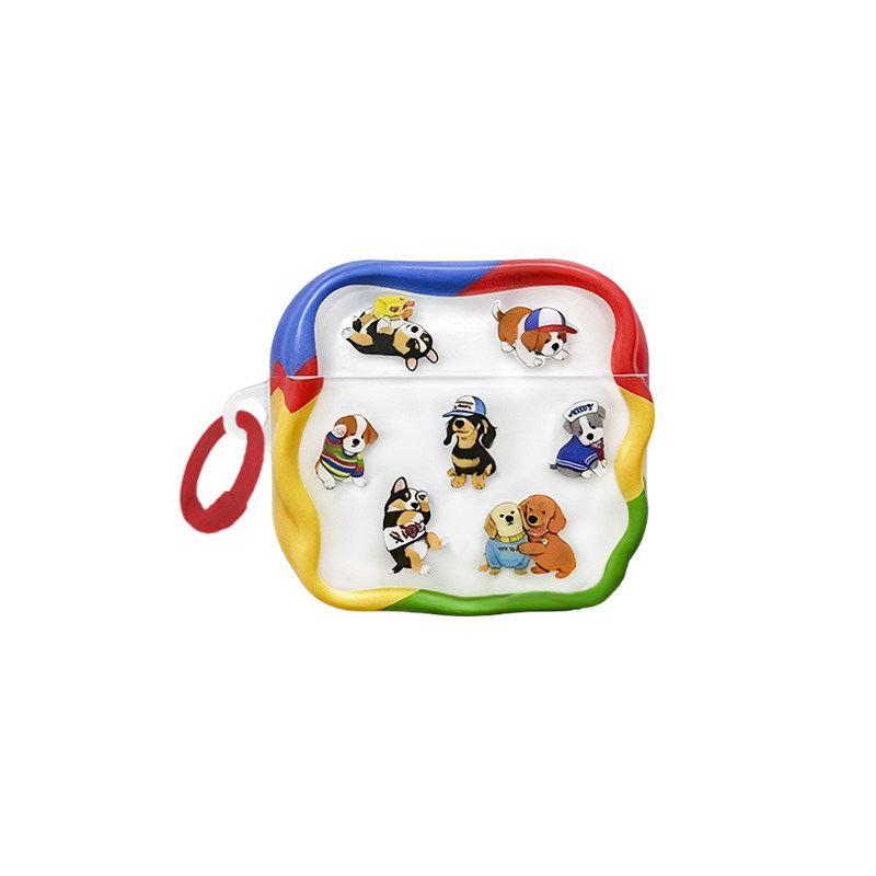 苹果AirPods4/5/Pro3半透明软壳