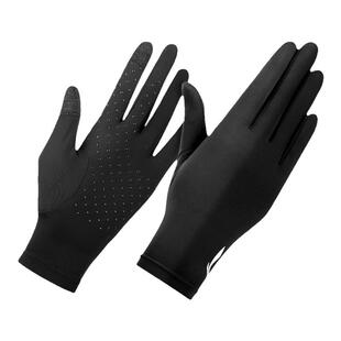 李宁骑行手套夏季防晒男士冰丝薄防紫外线可触屏防滑户外自行车女