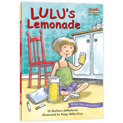 数学帮帮忙：露露的柠檬汁 Math Matters: Lulu‘s Lemonade 美国原版 小学数学启蒙 数学基础数学故事 科普 好品德好习惯正版