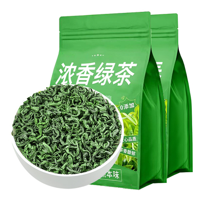 【一斤500g】高山绿茶2025新茶浓香型茶叶散装日照充足250g非毛尖
