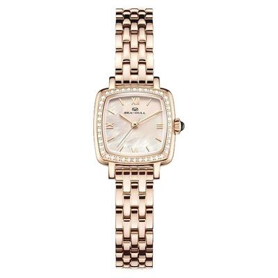 海鸥表小金砖女士手表时尚小盘女表石英表E1082L送女友新年礼物