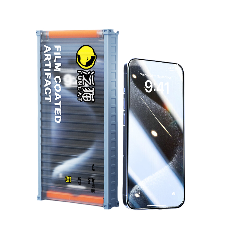 【康宁无尘舱】泛猫适用iPhone17promax钢化膜16pro苹果钢化膜15高清14新款13promax全屏12防摔Air保护膜plus
