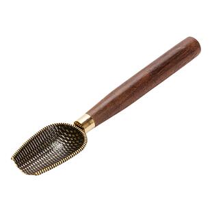 一品仟堂黑檀木茶勺单只木茶具茶桌配件茶叶专用勺茶铲泡茶工具