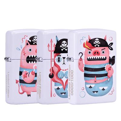 ZIPPO打火机海盗家族绝版机收藏